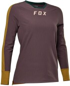Dámsky cyklistický dres FOX Womens Defend Thermal Jersey - rootbeer