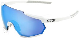 Slnečné okuliare 100% Racetrap - Matte White / HiPER Blue Multilayer Mirror Lens