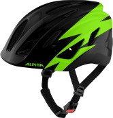 Detská cyklistická prilba Alpina Pico-black/green gloss
