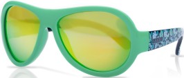 Detské slnečné okuliare Shadez Designers Teeny - Leaf Print Green