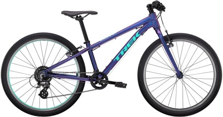 Detský bicykel Trek Wahoo 24 - purple flip